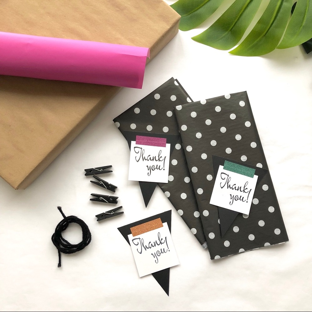 Polka Dot & Sparkles Packaging Set